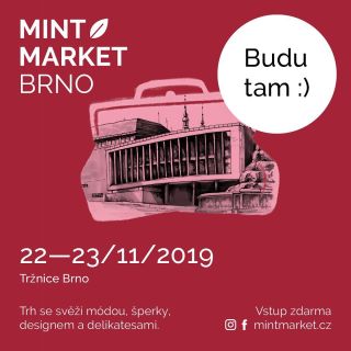 Vážení příznivci Špekáčků, už tento pátek začíná brněnský Mint Market, tak se zastavte! 🎁 Najdete nás ve 2. patře brněnské...